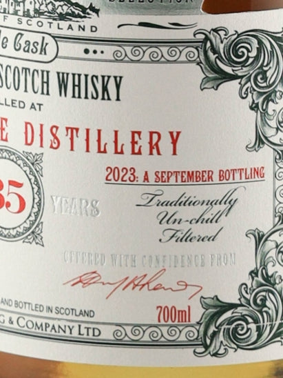 Old & Rare Glenburgie 35 Years Old 1988