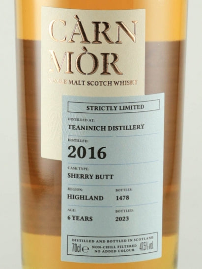 Carn Mor Strictly Limited Teaninich 6 Years Old 2016
