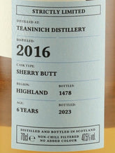 Load image into Gallery viewer, Carn Mor Strictly Limited Teaninich 6 Years Old 2016