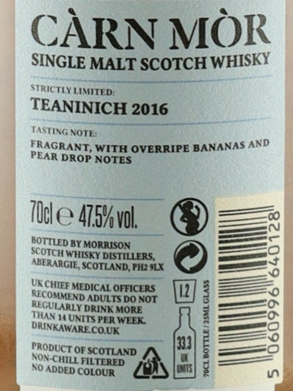 Carn Mor Strictly Limited Teaninich 6 Years Old 2016