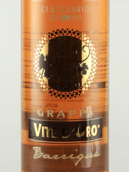 Grappa Vite D'Oro Barric