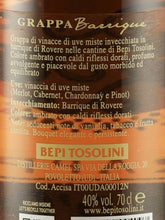 Load image into Gallery viewer, Grappa Vite D'Oro Barric