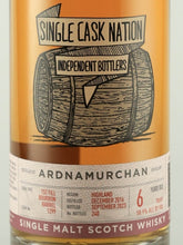 Load image into Gallery viewer, Single Cask Nation Ardnamurchan 6 Years Old 2016