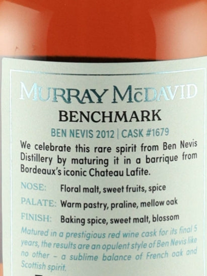 Murray McDavid Ben Nevis 10 Years Old 2012