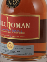 Load image into Gallery viewer, Kilchoman 7 Years Old 2015 PX Sherry Cask