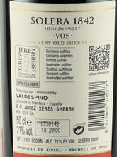 Load image into Gallery viewer, Valdespino Oloroso Solera 1842 500ml