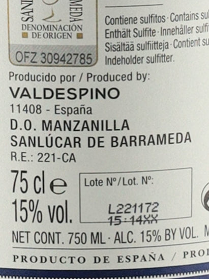 Valdespino Manzanilla Deliciosa