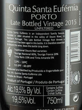 Load image into Gallery viewer, Quinta de Santa Eufemia Late Bottled 2015