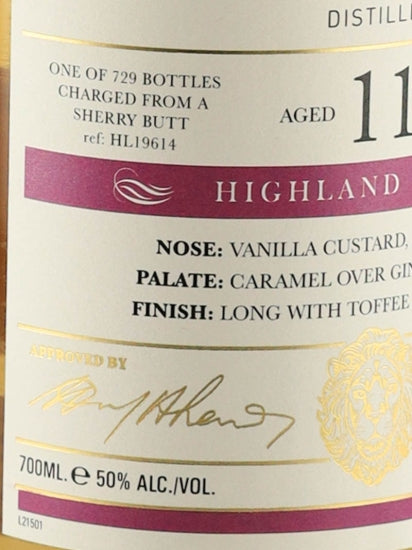 Old Malt Cask Blair Athol 11 Years Old 2011