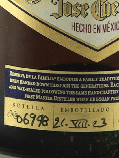 Cuervo Reserva de la Familia 2023