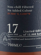 Load image into Gallery viewer, Arran Malt 17 Years Old