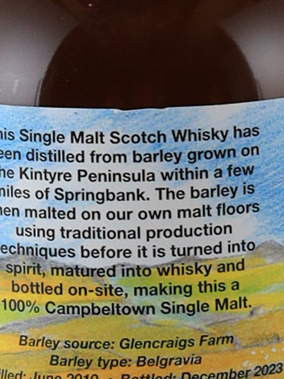 Springbank Local Barley 13 Years Old