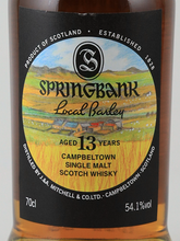 Load image into Gallery viewer, Springbank Local Barley 13 Years Old