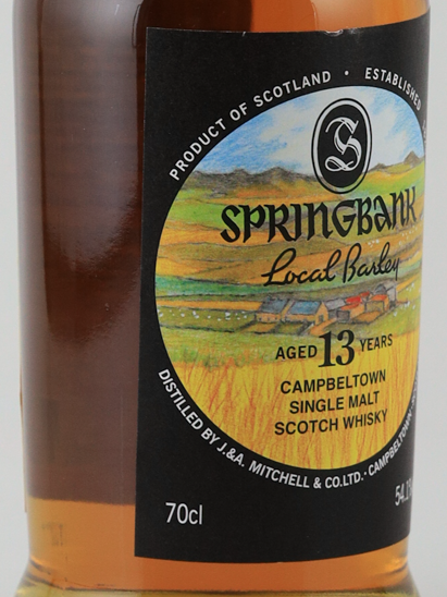 Springbank Local Barley 13 Years Old