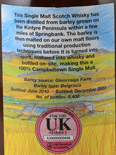 Load image into Gallery viewer, Springbank Local Barley 13 Years Old
