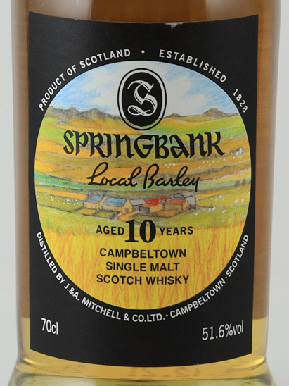 Springbank Local Barley 10 Years Old