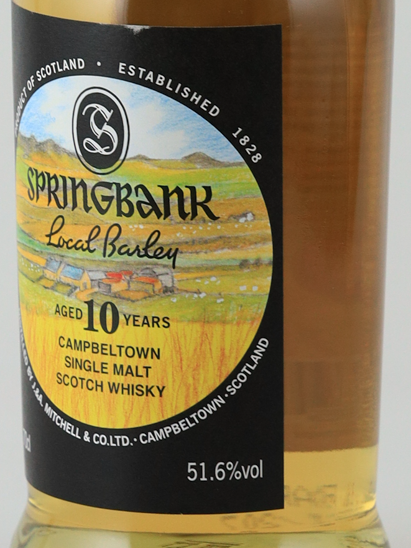 Springbank Local Barley 10 Years Old
