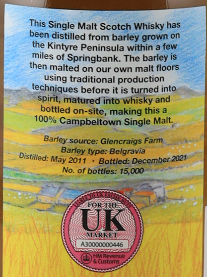 Springbank Local Barley 10 Years Old