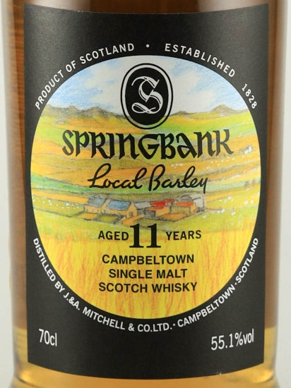 Springbank Local Barley 11 Years Old