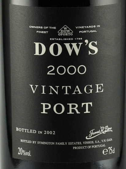 Dow's Vintage Port 2000