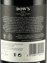 Load image into Gallery viewer, Dow's Vintage Port 2000