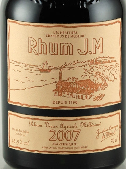 Rhum Jm Millésime 2007