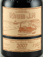 Load image into Gallery viewer, Rhum Jm Millésime 2007