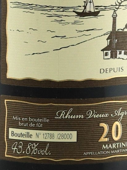 Rhum Jm Millésime 2013