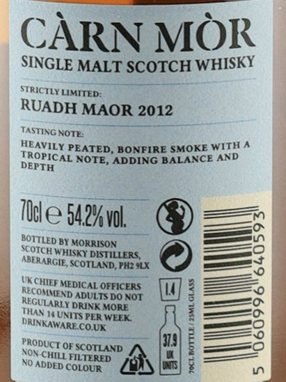 Carn Mor Strictly Limited Ruadh Maor 11 Years Old 2012