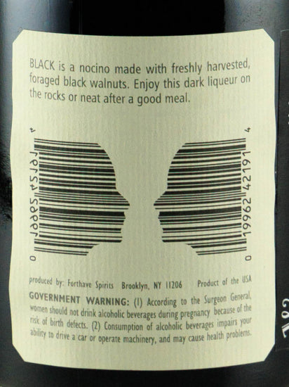 Forthave Spirits Black Nocino 375ml