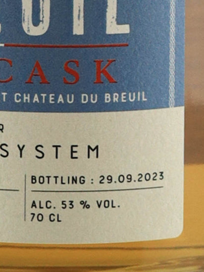 Chateau de Bruil Single Malt Le Bruil Finish Calvados for JIS