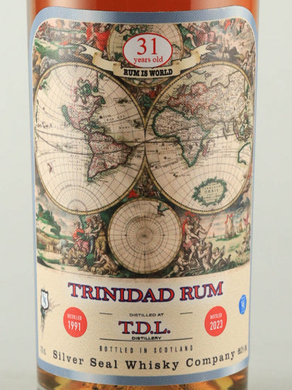 Silver Seal Trinidad T.D.L. 31 Years Old 1991