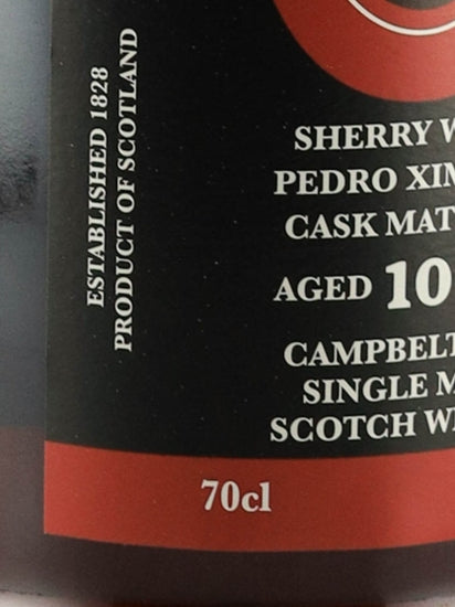Springbank 10 Years Old PX Sherry Cask