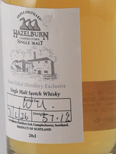 Load image into Gallery viewer, Hazelburn Hand Filled 57.1% 200ml (defective label)
