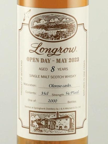 Longrow 8 Years Old Open Day 2023 350ml