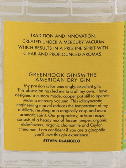 Greenhook Ginsmiths American Dry Gin