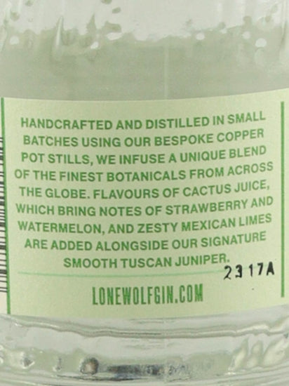 Lone Wolf Mexican Lime Gin