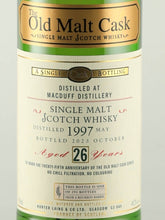 Load image into Gallery viewer, Old Malt Cask Macduff 26 Years Old 1997 25th Anniversary Bottle