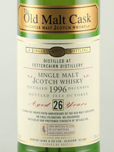Load image into Gallery viewer, Old Malt Cask Fettercairn 26 Years Old 1996 25th Anniversary Bottle