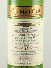 Load image into Gallery viewer, Old Malt Cask Auchentoshan 25 Years Old 1998 25th Anniversary Bottle