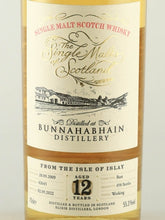 Load image into Gallery viewer, The Single Malts of Scotland Bunnahabhain 12 Years Old 2009
