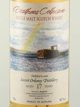 Load image into Gallery viewer, Distilleries Collection Secret Orkney 17 Years Old 2006