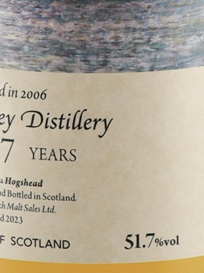 Distilleries Collection Secret Orkney 17 Years Old 2006