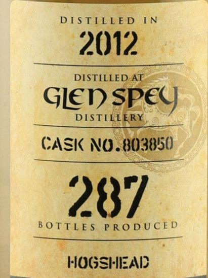Kingsbury Gold Glen spey 11 Years Old 2012