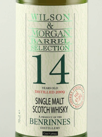 Wilson & Morgan Benrinnes 14 Years Old 2009