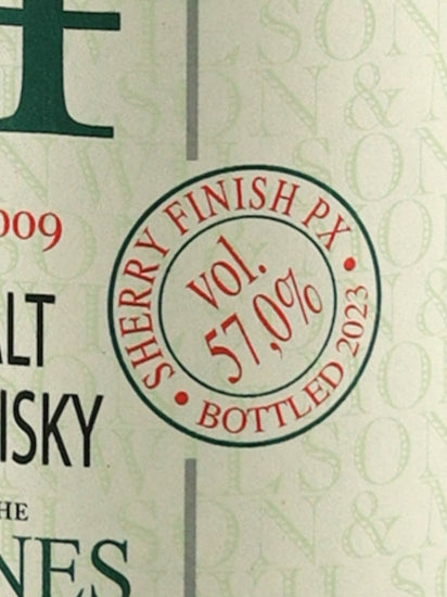 Wilson & Morgan Benrinnes 14 Years Old 2009