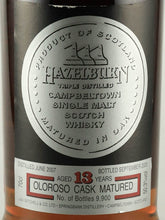 Load image into Gallery viewer, Hazelburn 13 Years Old Sherry Wood
