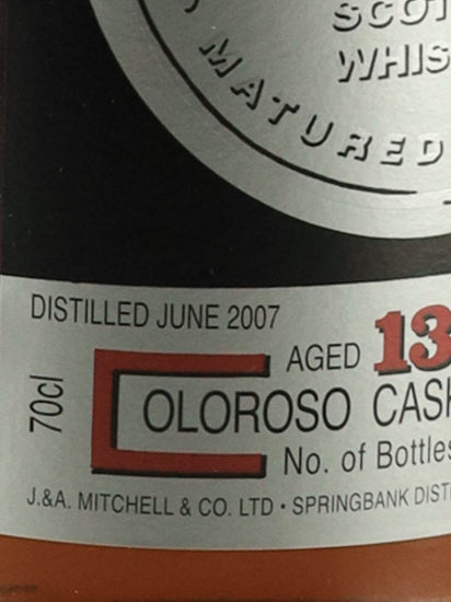 Hazelburn 13 Years Old Sherry Wood