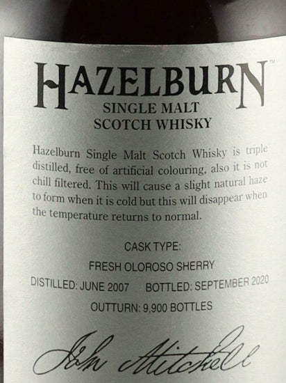 Hazelburn 13 Years Old Sherry Wood