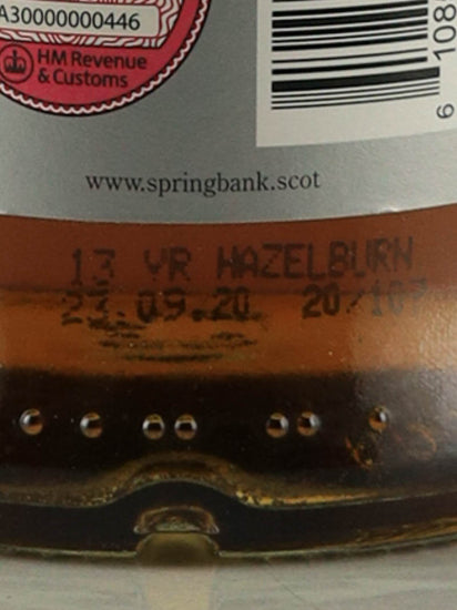 Hazelburn 13 Years Old Sherry Wood